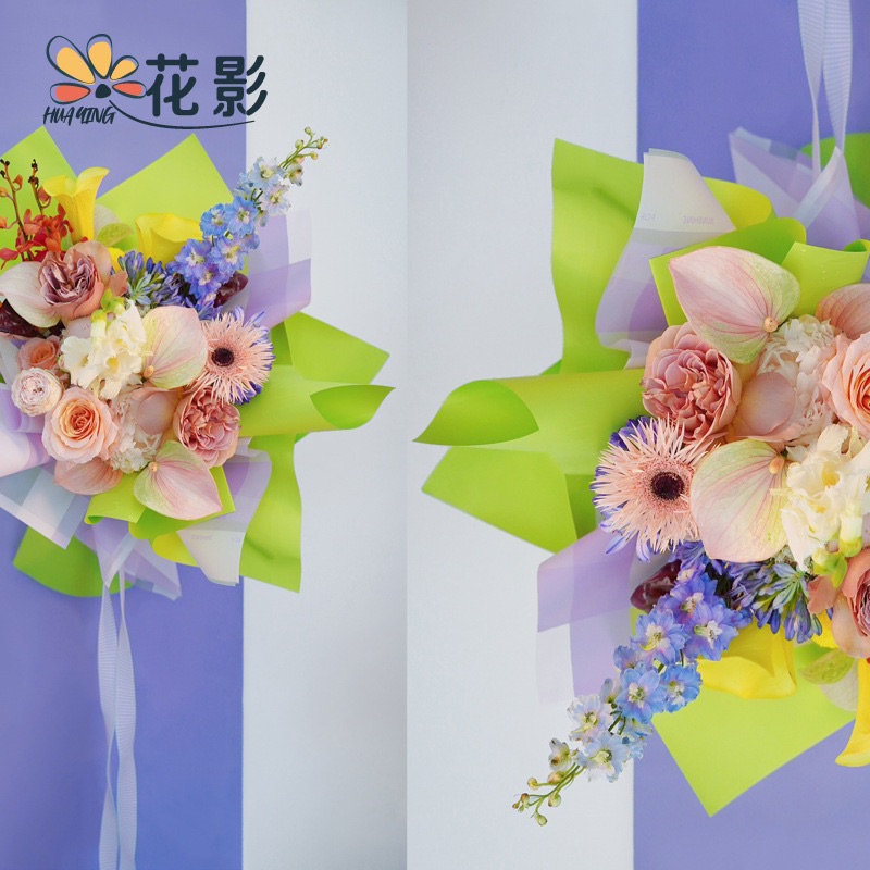 SẤP 20 TỜ Giấy Gói Hoa ❤️2 MẶT 1 MÀU❤️ Khổ 37*45cm, Màu Đẹp Sắc Nét, Không Thấm Nước, Gói Hoa - Gói Quà