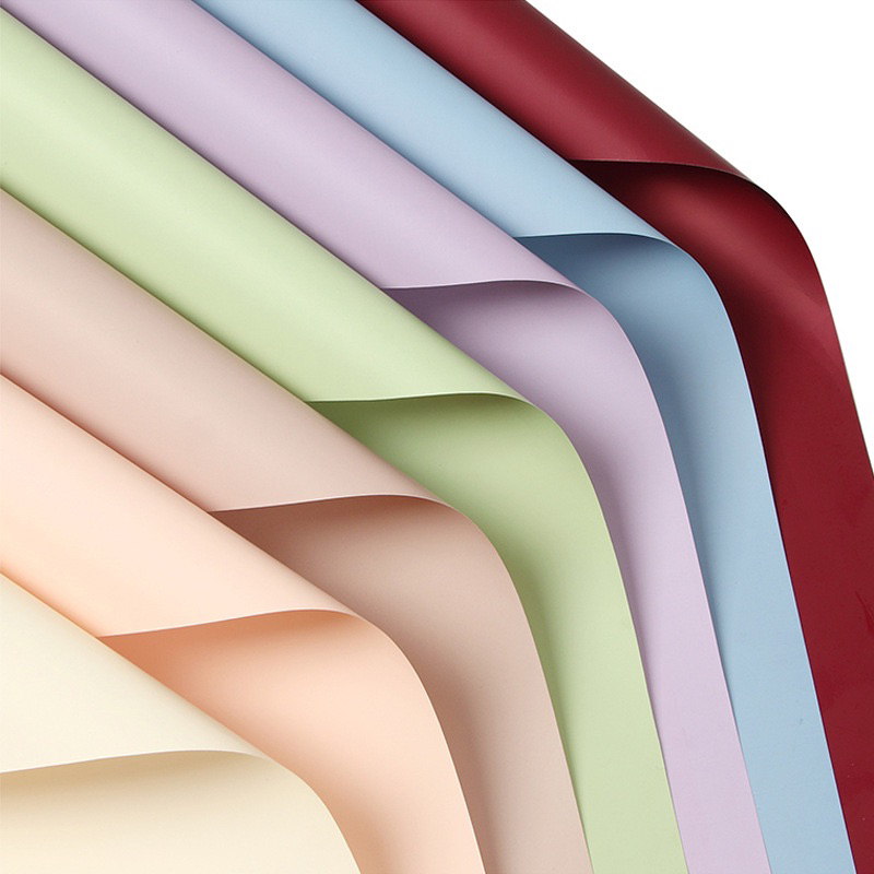 SẤP 20 TỜ Giấy Gói Hoa ❤️2 MẶT 1 MÀU❤️ Khổ 37*45cm, Màu Đẹp Sắc Nét, Không Thấm Nước, Gói Hoa - Gói Quà