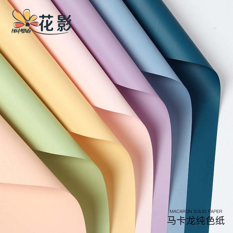 SẤP 20 TỜ Giấy Gói Hoa ❤️2 MẶT 1 MÀU❤️ Khổ 37*45cm, Màu Đẹp Sắc Nét, Không Thấm Nước, Gói Hoa - Gói Quà