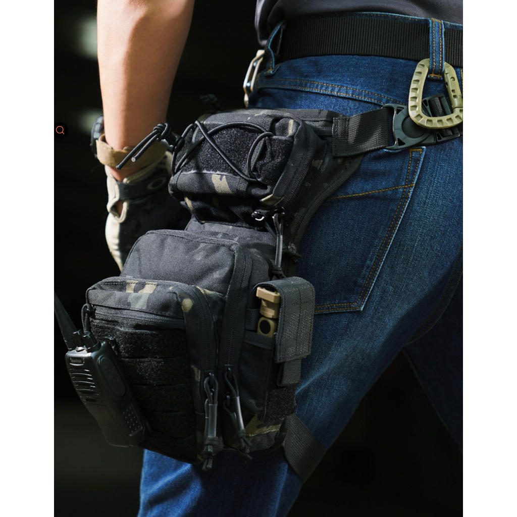 Túi đeo( hông)  đùi _chiến thuật_chống nước