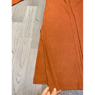 Áo khoác cardigan dáng dài chất len mỏng mềm vnxk