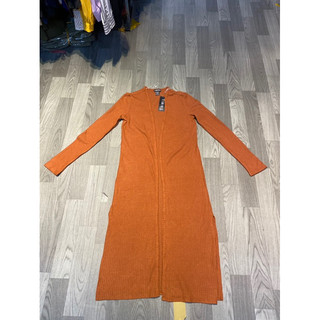 Áo khoác cardigan dáng dài chất len mỏng mềm vnxk