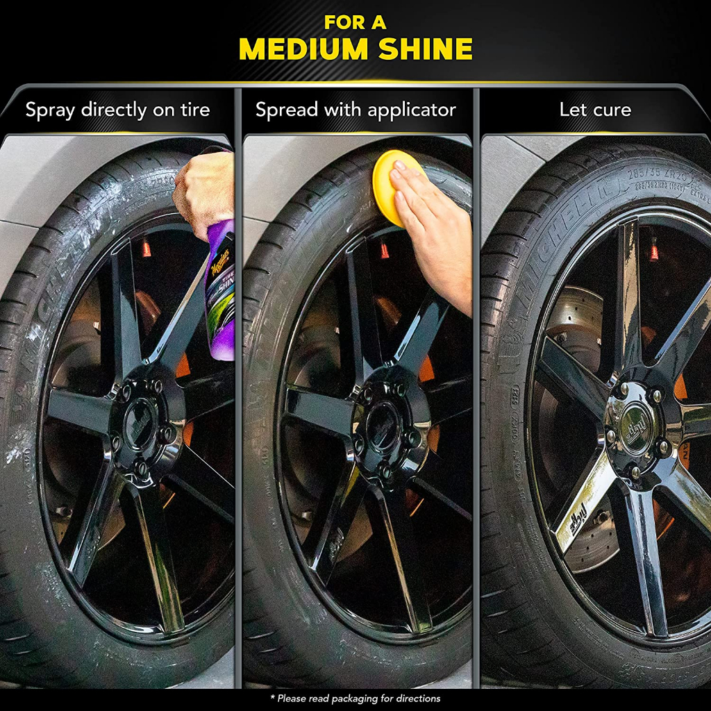 Meguiar's Dưỡng lốp có thành phần Ceramic chống bám nước - Hybrid Ceramic Tire Shine, G230416