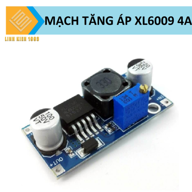 Module nguồn Xl6009 mạch tăng áp 4A