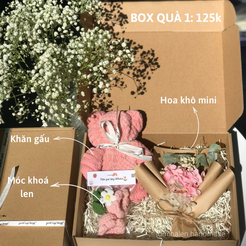Set quà tặng handmade S01 quà tặng sinh nhật 20/10 8/3 by Mihalen