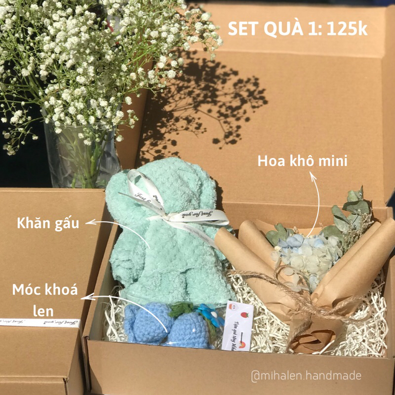 Set quà tặng handmade S01 quà tặng sinh nhật 20/10 8/3 by Mihalen