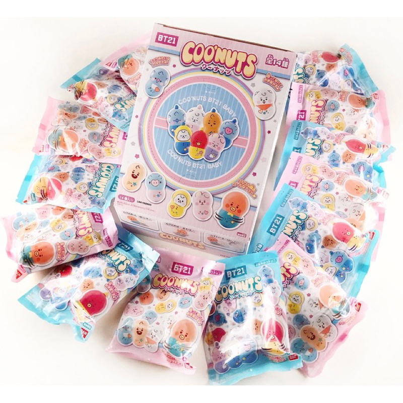 Gói nhân phẩm lật đật BT21 baby