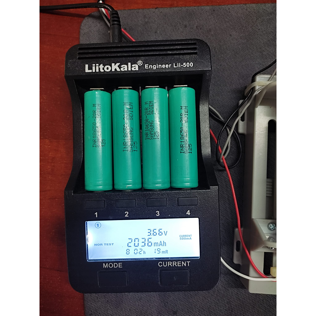 Cell Pin 18650 Samsung 25R dung lượng 2500-3000mAh xả 20A tháo khối