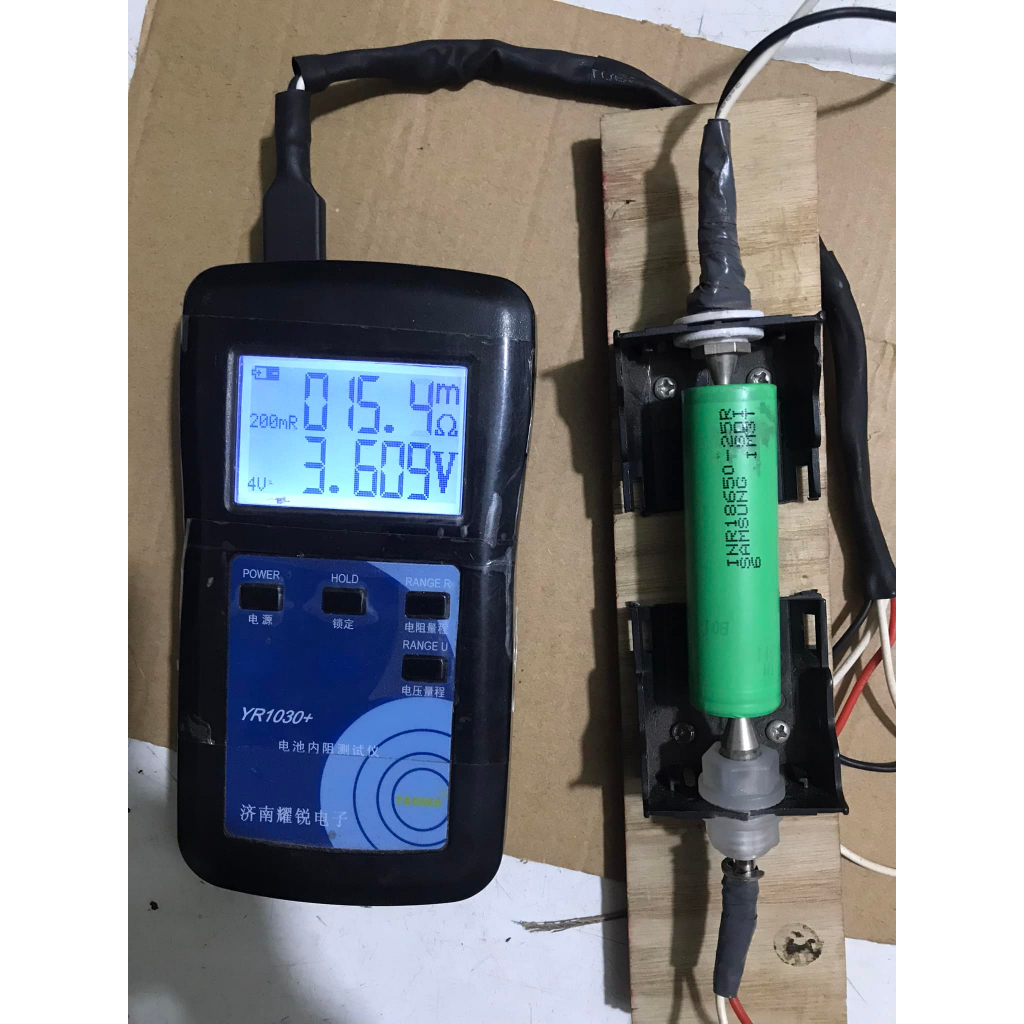 Cell Pin 18650 Samsung 25R dung lượng 2500-3000mAh xả 20A tháo khối