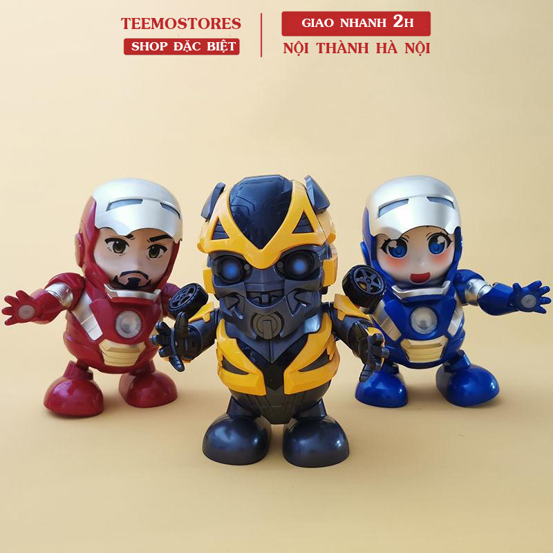 Đồ Chơi Robot Nhảy Múa, Hero Dance ,Có Nhạc Có Đèn, Nhảy Siêu Ngộ Nghĩnh, Hàng Loại 1, Có Tặng Pin
