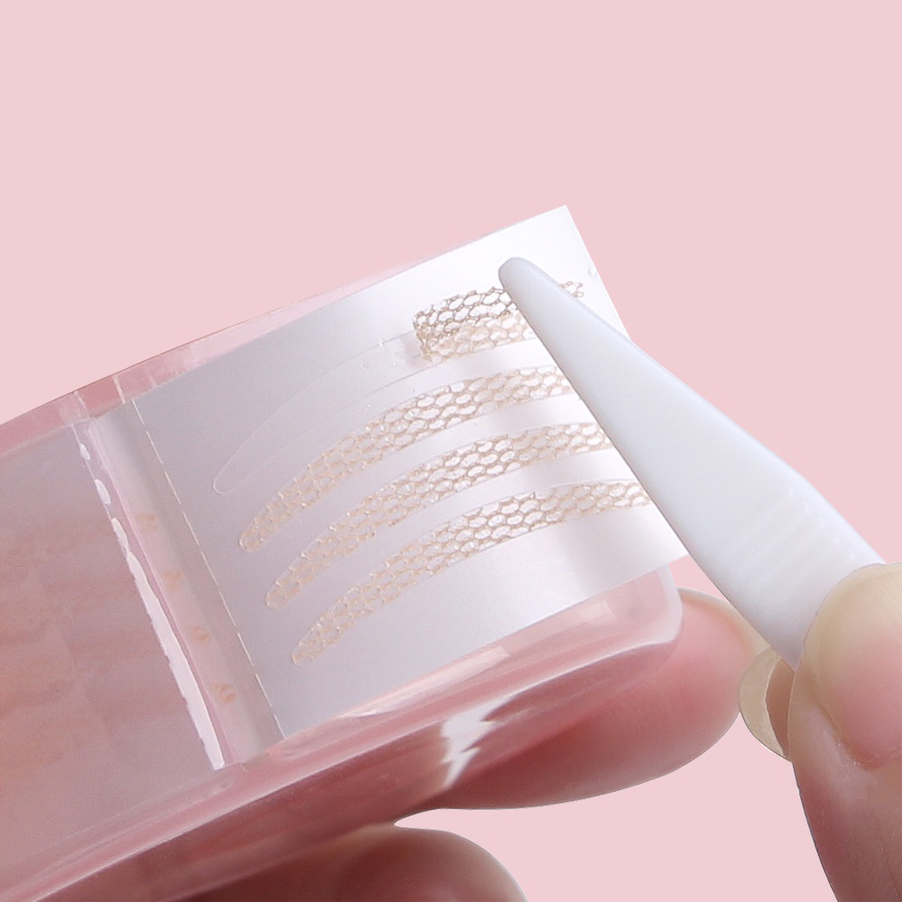 Kích Mí Dán Mí Lưới Siêu Mỏng Tàng Hình Cuộn 360 Miếng Sẵn Keo Dụng Cụ Đi Kèm