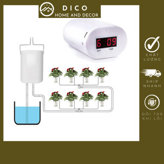 Máy tưới cây tự động thông minh chăm sóc cây trồng có hẹn giờ, hệ thống tưới nước nhỏ giọt