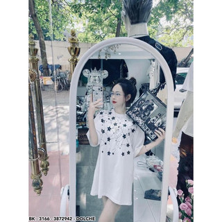 áo thun cotton sao nhũ