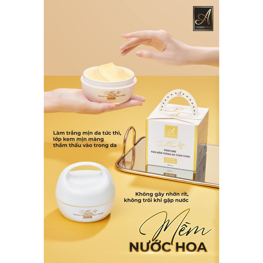 KEM BODY MỀM PHƯƠNG ANH A COSMETICS CHÍNH HÃNG
