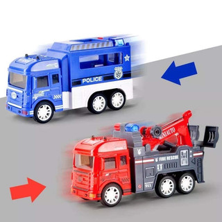 ĐỒ CHƠI XE CỨU HỘ CẢNH SÁT JW567