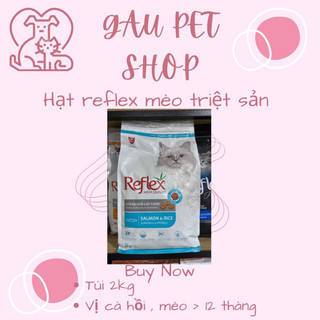 Hạt reflex sterilised cho mèo triệt sản túi 2kg