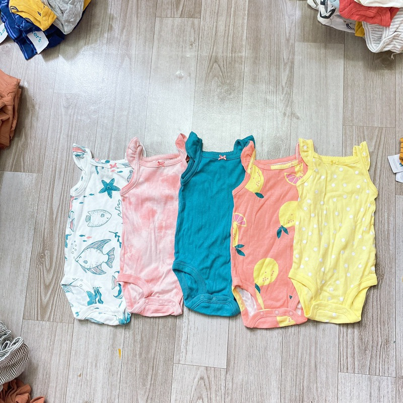 Body chip cotton ngắn tay cho bé đủ size 3m-24m
