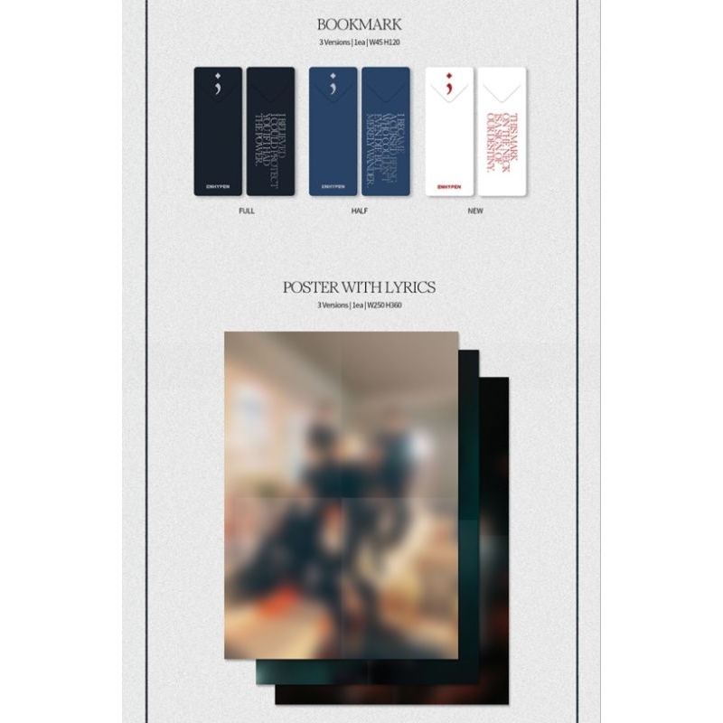 Mini Album DARK BLOOD #ENHYPEN #엔하이픈 #DARKBLOOD