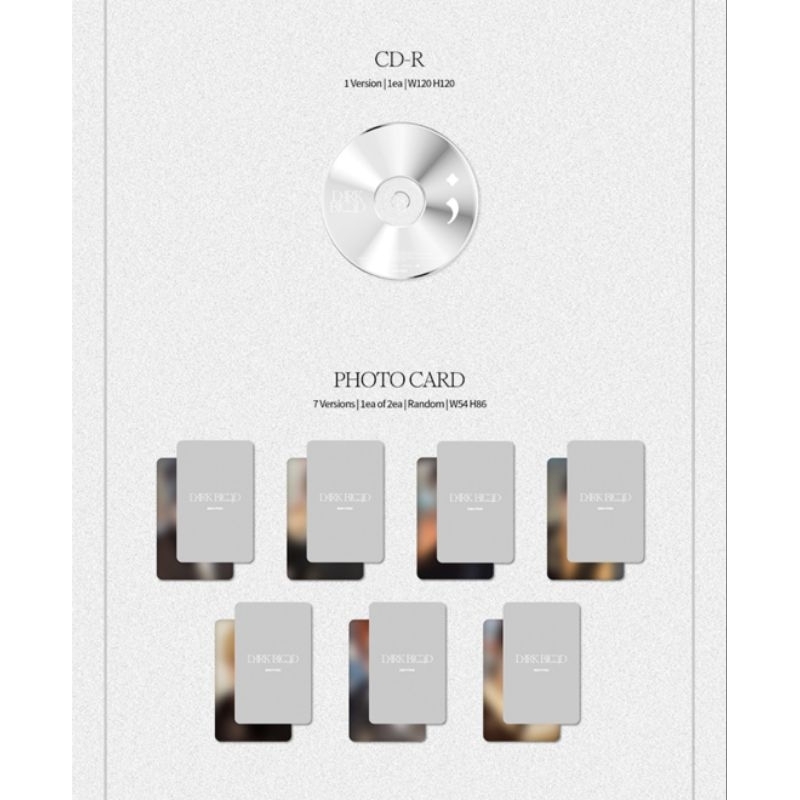 Mini Album DARK BLOOD - ENGENE VER #ENHYPEN #엔하이픈 #DARKBLOOD