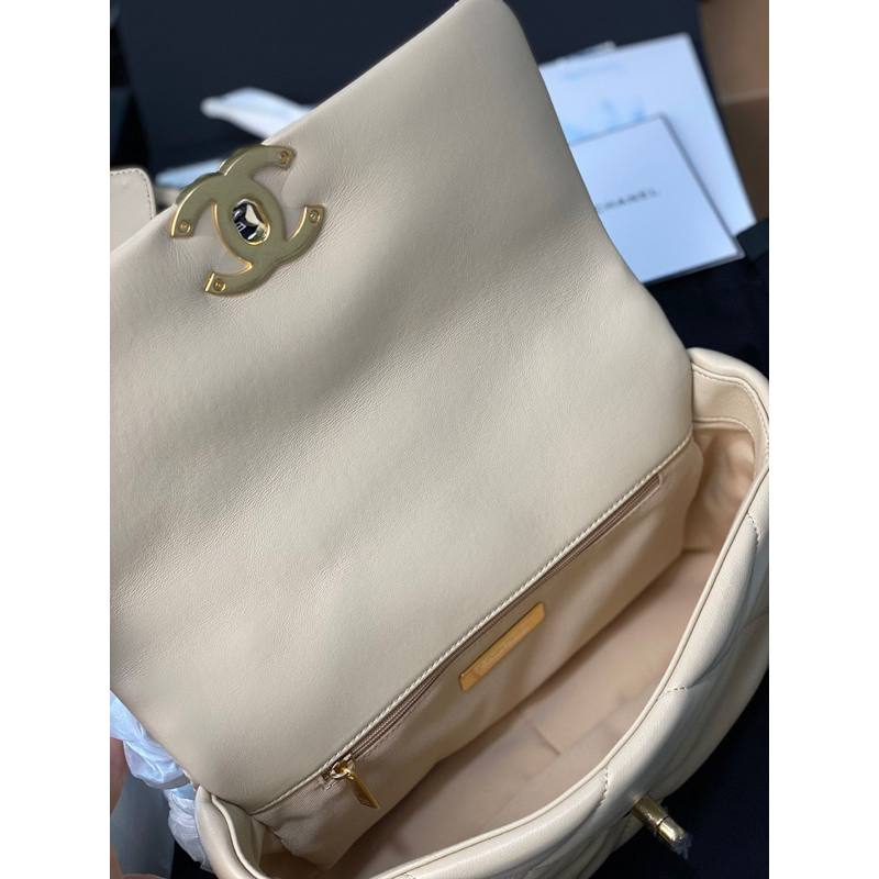 Túi flap 19 màu nude