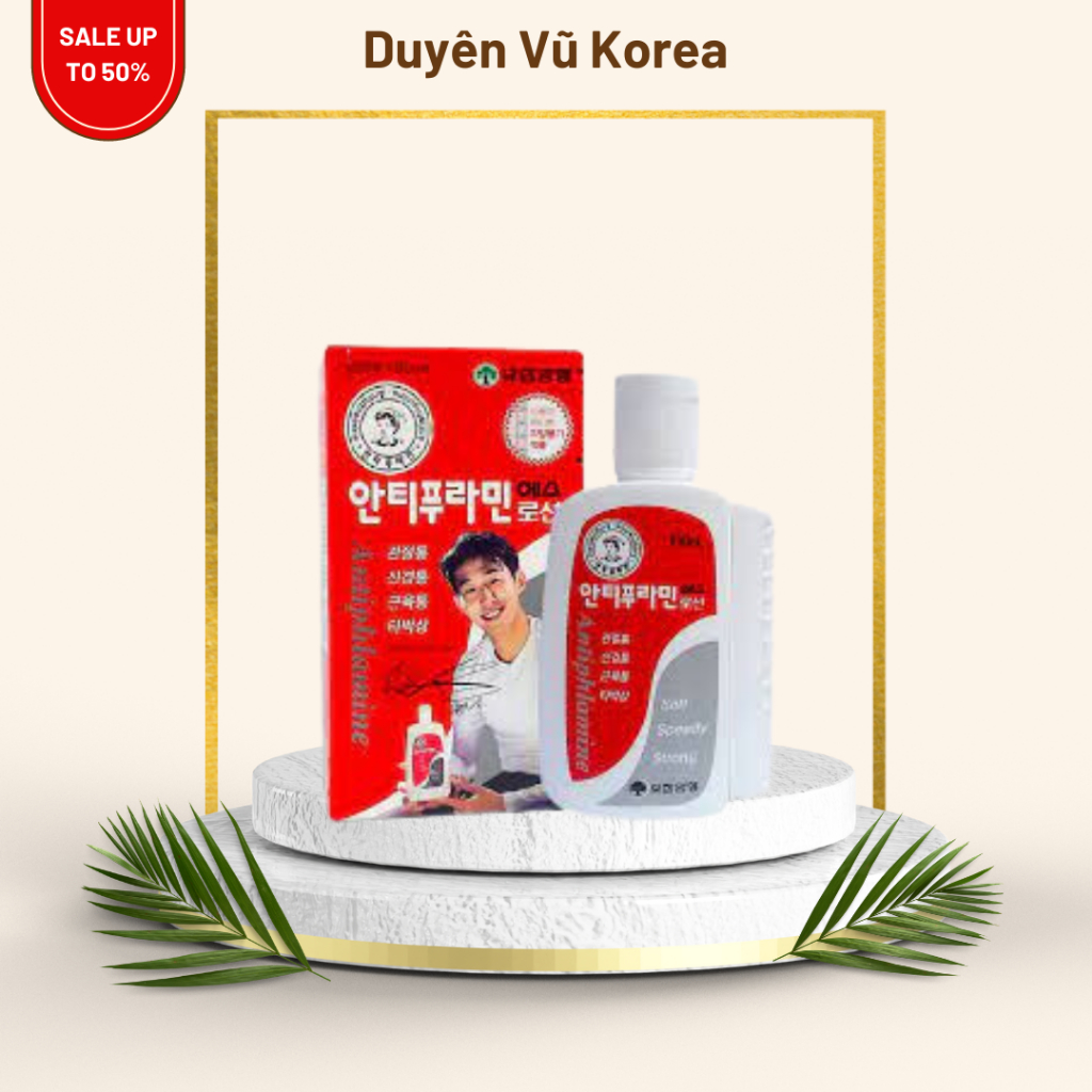 Chính Hãng Dầu Nóng Xoa Bóp Antiphlamine Hàn Quốc, Hộp 100ml