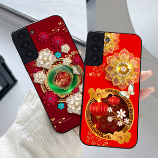 Ốp lưng Samsung ss s21 / ss s30 / ss s21 fe in hình hoa phong cách trung quộc