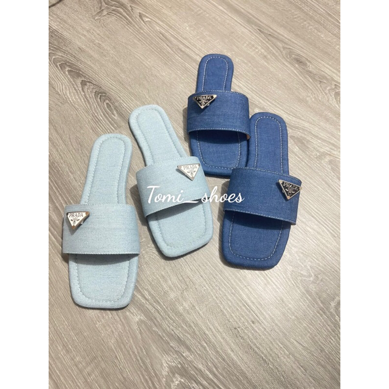 Dép  trơn đính  khuy cute bigsize 35-45