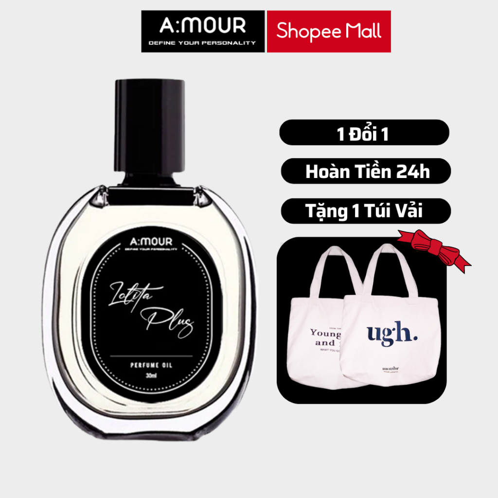 Tinh Dầu Nước Hoa Nữ Lolita Nguyên Liệu Nhập Pháp Hương Thơm Ngọt Ngào, Dễ Thương 30ml - Dạng Xịt