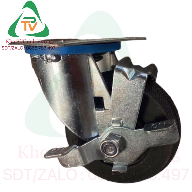 Bánh Xe Ca Su Đúc Chịu Tải Trọng Cao Tới 400 Kg