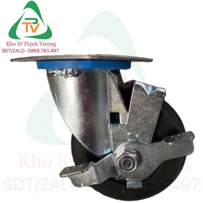 Bánh Xe Ca Su Đúc Chịu Tải Trọng Cao Tới 400 Kg