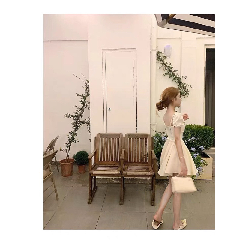 Đầm 2s khoét eo nữ tính