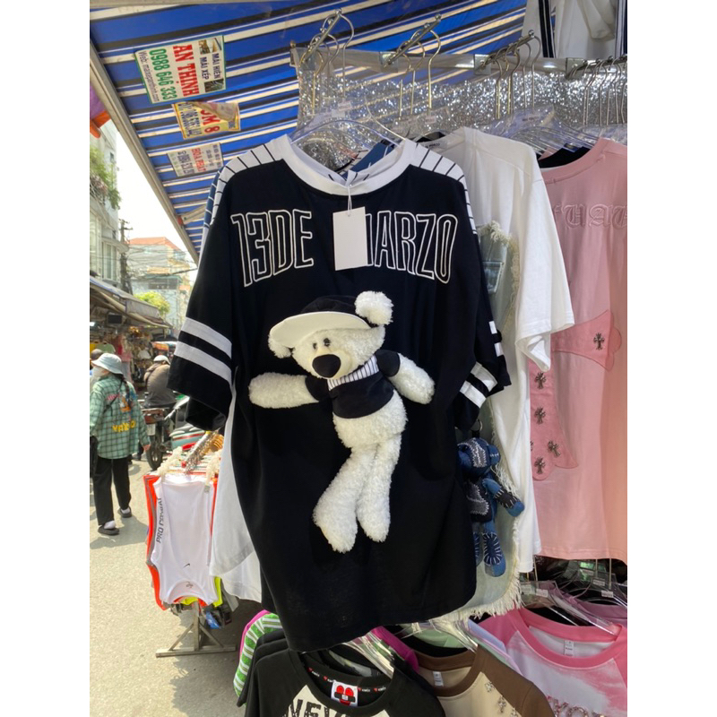 Áo Phông Gấu Bóng Chày Siêu Hot