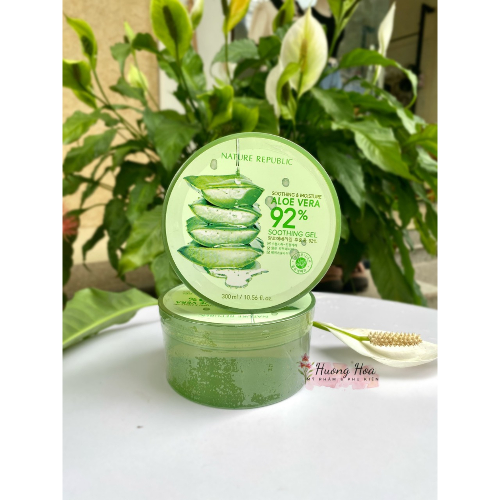 GEL LÔ HỘI /ALOE VERA / Gel lô hội Nature Republic Aloe Vera 92% Soothing Gel