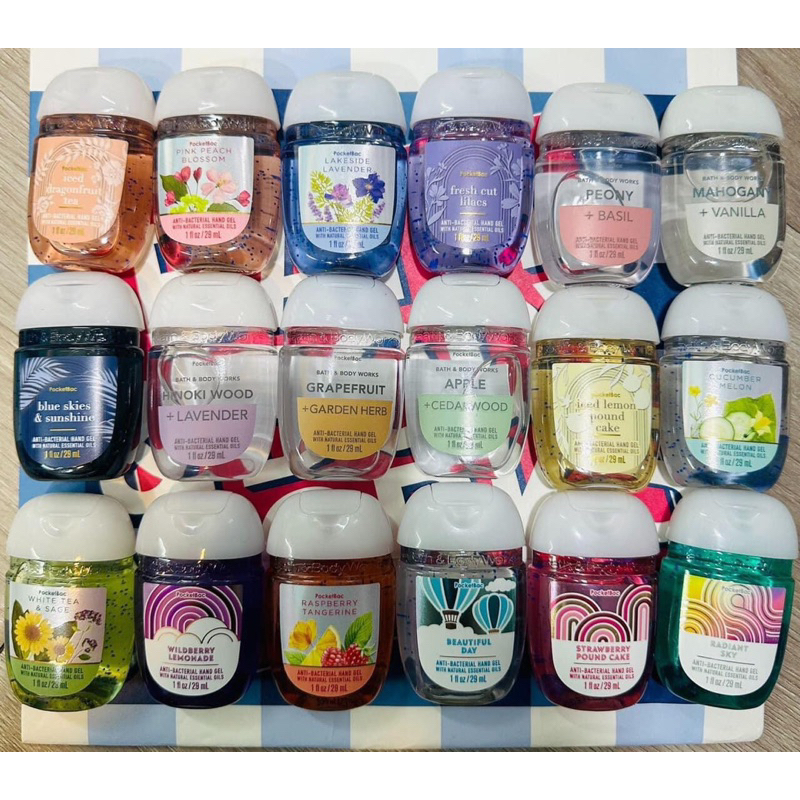 Gel rửa tay khô Bath & Body Works PocketBac Sanitizer Hand Gel 29ml
