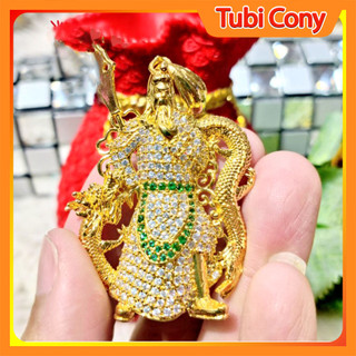 Mặt dây chuyền quan công quan thánh m295-176-qc - tubi cony
