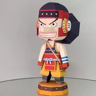 - mô hình giấy anime chibi usopp