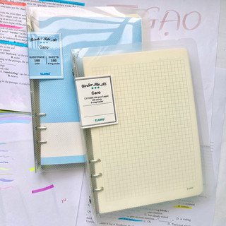 Sổ còng sắt caro A5 6 chấu , file còng bìa nhựa A5 Klong 200tr, file còng sắt A5 không giấy; MS: 516/993/994