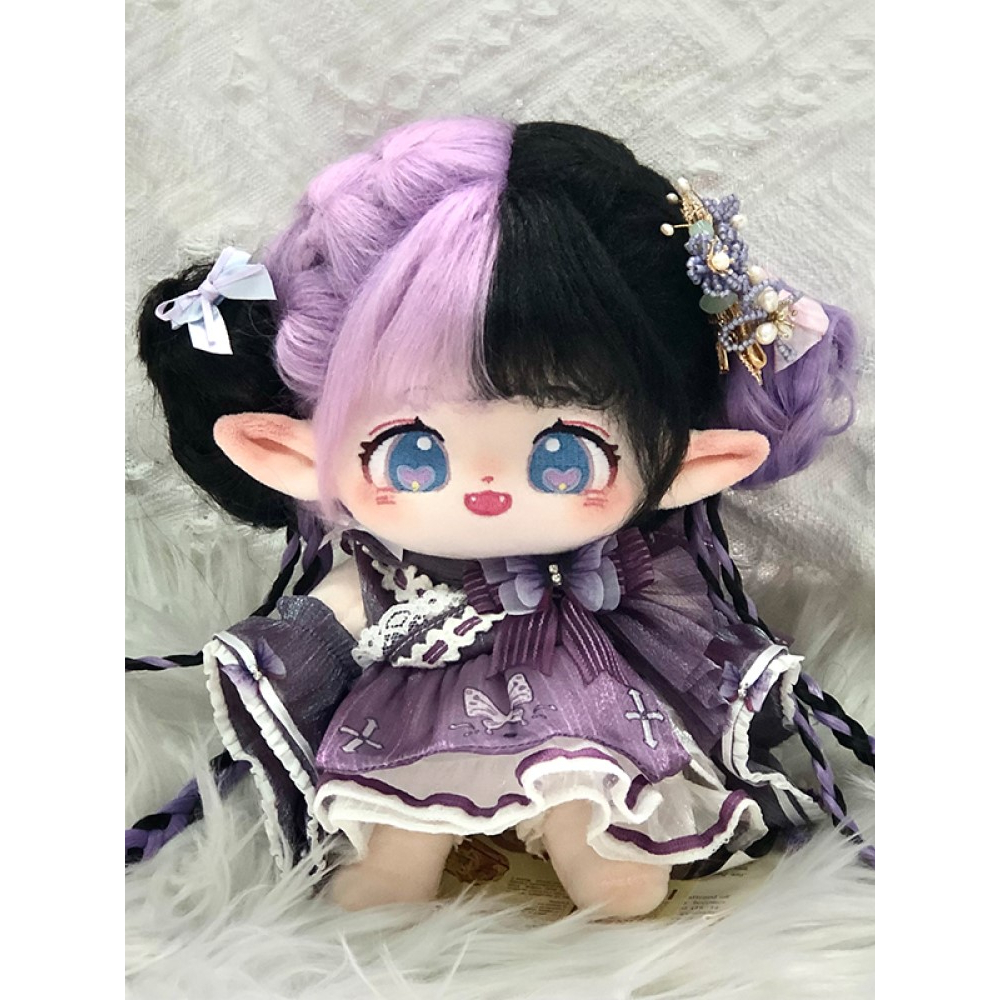 Doll không thuộc tính tóc tơ 10cm 20cm - Búp bê không thuộc tính 10cm 20cm có tai