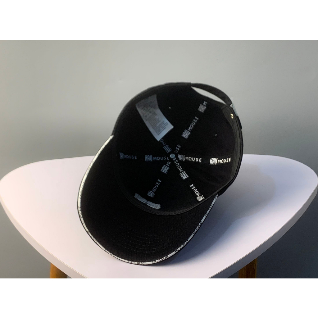 Mũ lưỡi trai màu đen thêu Logo "Porcher" thêu nổi, hàng xuất dư Freesize dành cho cả nam và nữ, Full hộp