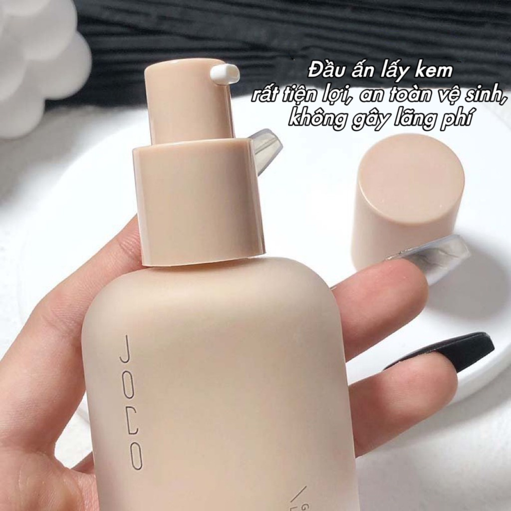 Kem Nền BB JOCO 40ml Che Khuyết Điểm Kiềm Dầu Mịn Màng Căng Bóng Tự Nhiên BeautyCity