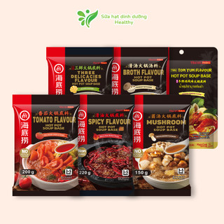 [1 GÓI] Nước Cốt Lẩu Haidilao Các Vị Nấm, Tomyum, Cay Tứ Xuyên Thượng Hạng