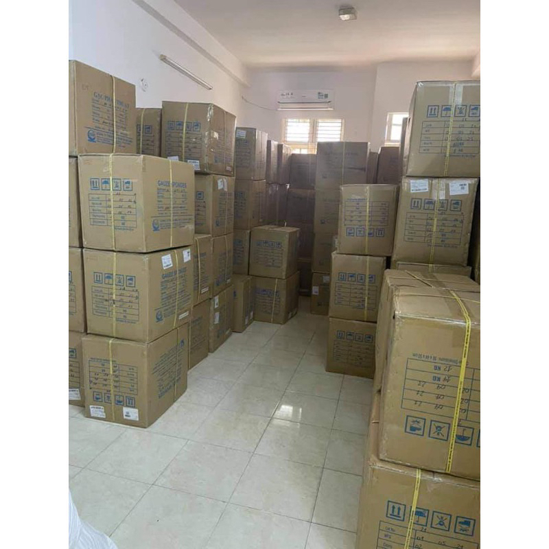 Bông gòn, bông y tế An Lành tiệt trùng 25gr , 50gr , 100gram.