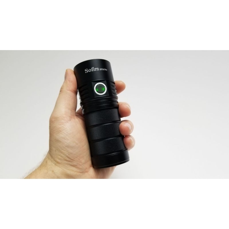 Đèn pin siêu sáng Sofirn Sp36 pro 4*Sst40 8000lm, Type C, 3*18650