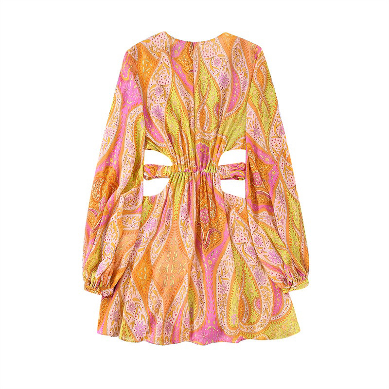 ĐẦM HOẠ TIẾT KHOÉT EO ZR TQXK