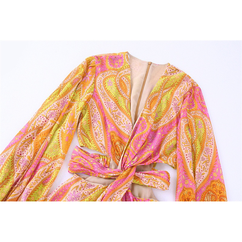 ĐẦM HOẠ TIẾT KHOÉT EO ZR TQXK