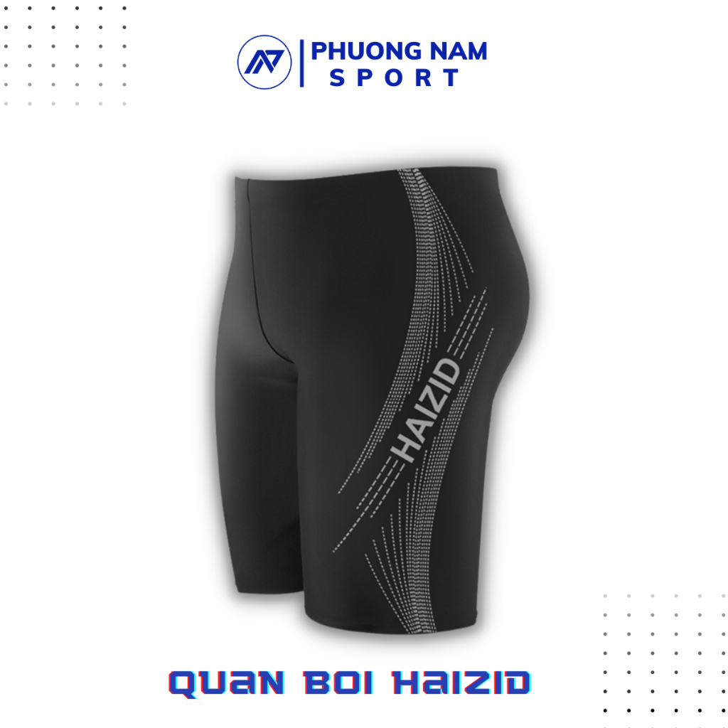 Quần bơi nam chính hãng HAIZID kiểu dáng sport cao cấp co giãn 4 chiều chống  thấm tốt,nhanh khô