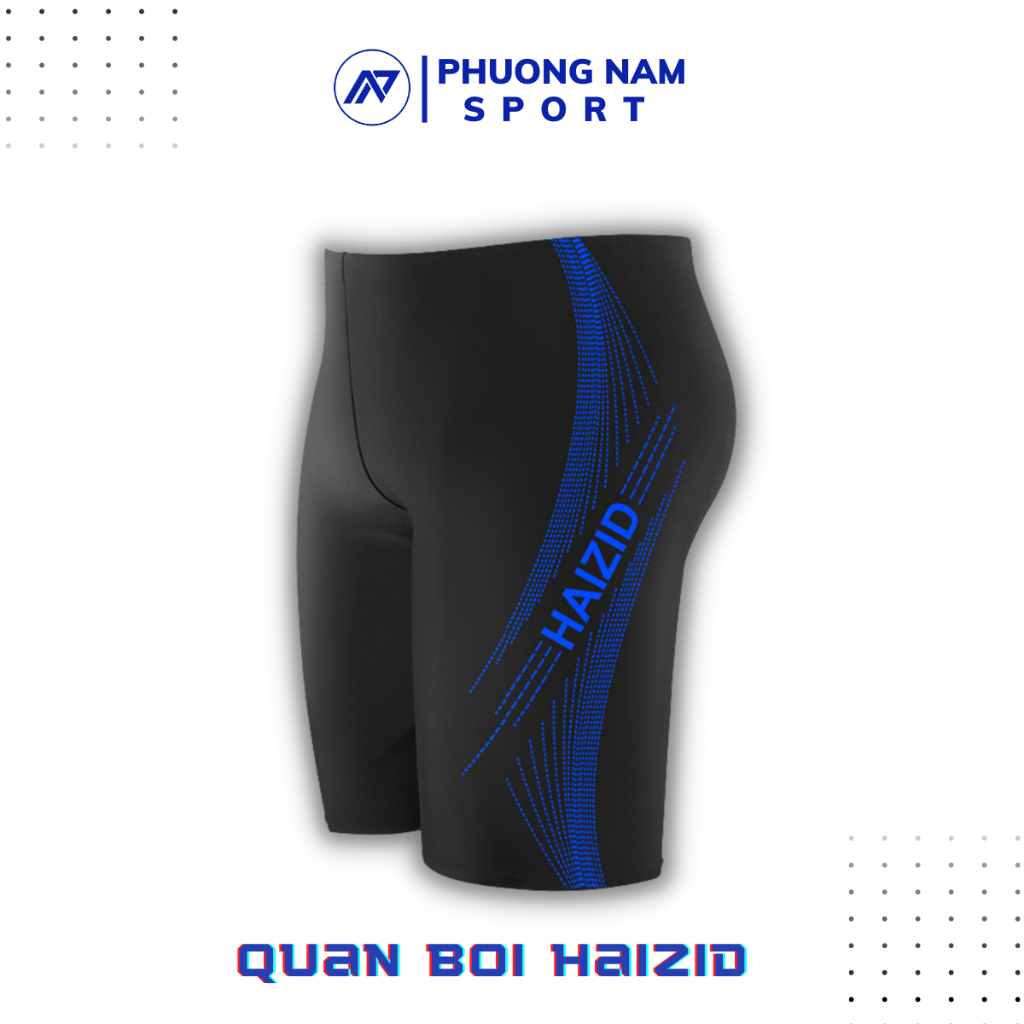 Quần bơi nam chính hãng HAIZID kiểu dáng sport cao cấp co giãn 4 chiều chống  thấm tốt,nhanh khô