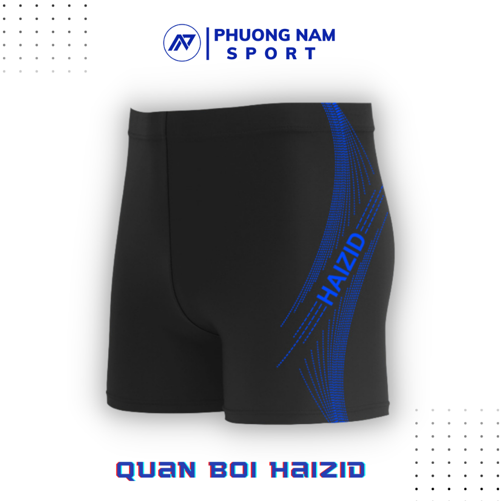 Quần bơi nam chính hãng HAIZID kiểu dáng sport cao cấp co giãn 4 chiều chống  thấm tốt,nhanh khô