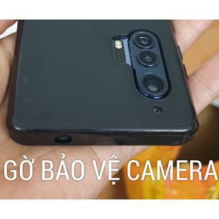 [Motorola Edge Plus/ Edge+] Ốp lưng silicon dẻo đen cao cấp Henyou