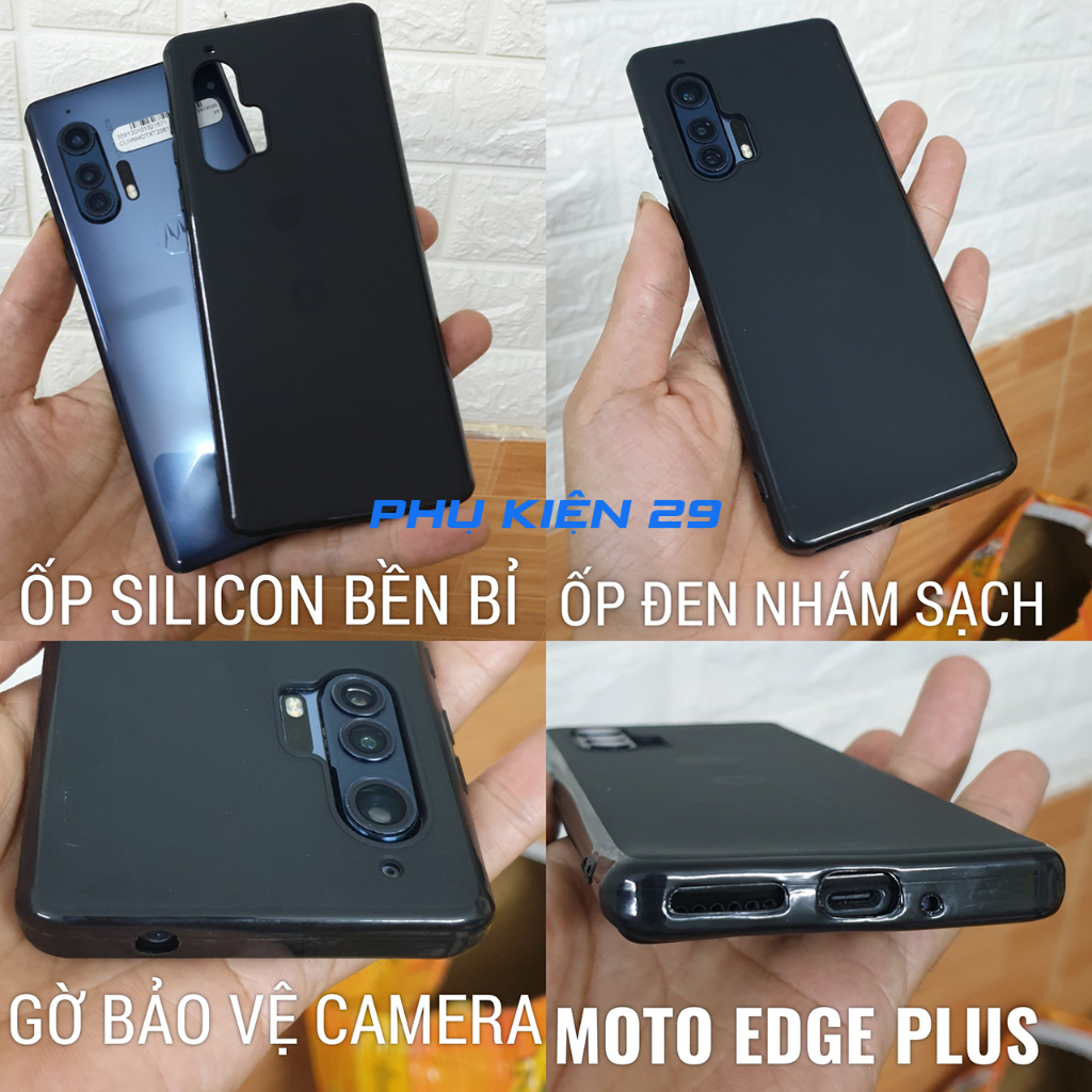 Ốp lưng silicon dẻo đen cao cấp Henyou